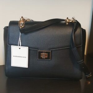 Borsa Donna Kassandra & co. Nera con tracolla e manici