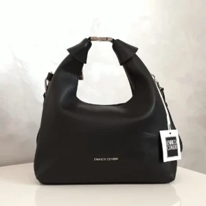 Enrico Coveri hobo borsa nera a spalla