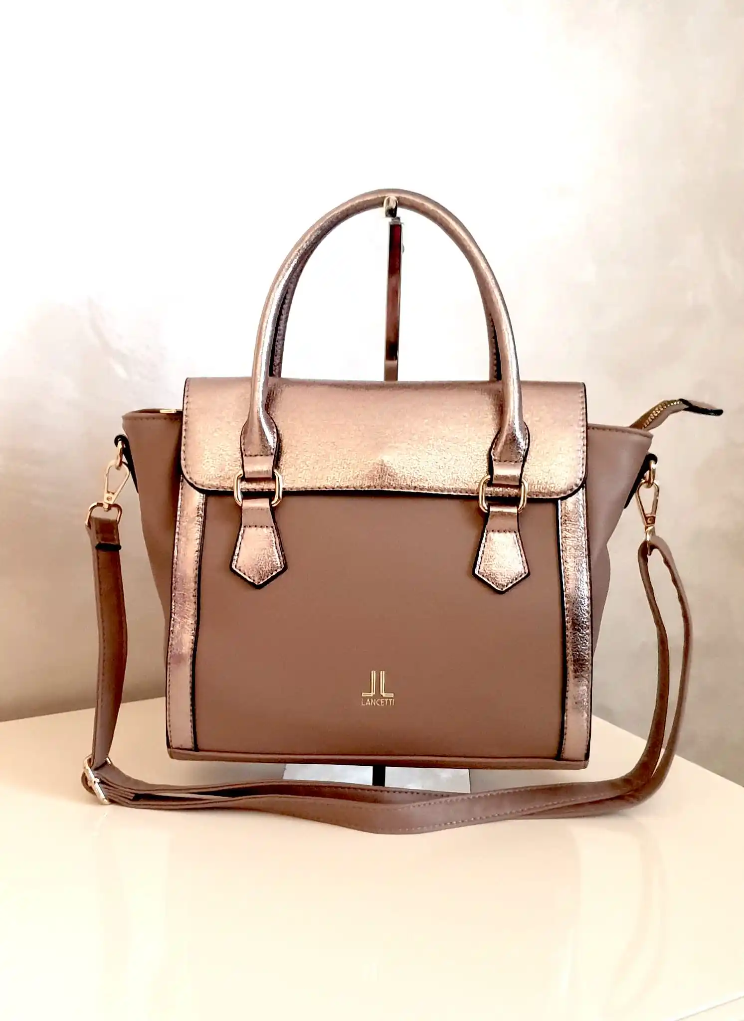 Lancetti handbag marrone
